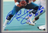 Butch Johnson Dallas Cowboys Signed/Inscribed 8x10 Photo Framed JSA 159169