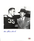 Don Blanchard Signed/Auto 5.5x6 Photo Army 1945 Heisman PSA/DNA 185161