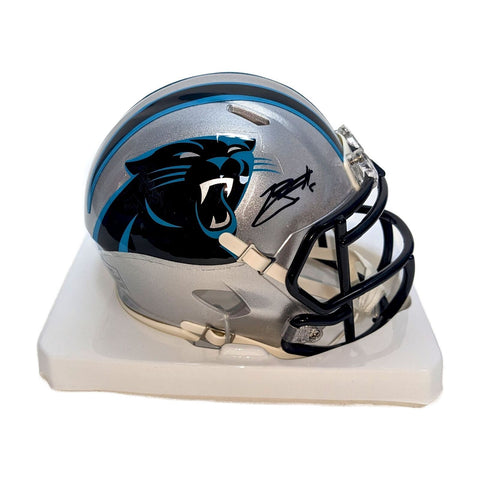 Bryce Young Autographed Panthers Speed Mini Helmet - FAN