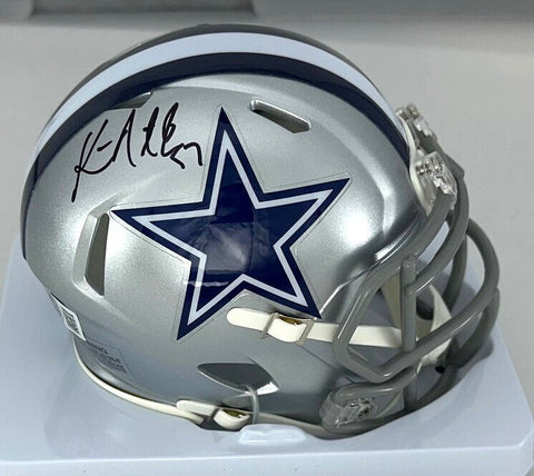 Cowboys Linebacker KEN NORTON JR. Signed Riddell Speed Mini Helmet AUTO - BAS