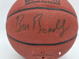 Bill Bradley Autographed NBA Leather Basketball Knicks (Flat) JSA #AV29194