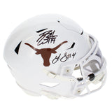 Roy Williams/Limas Sweed Dual Autographed Longhorns Speedflex Midi Helmet GTSM