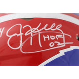 Kelly Thomas Reed Autographed Buffalo Bills Pro Helmet HOF Beckett Witness 50273