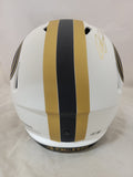 RICKY PEARSALL SIGNED SAN FRANCISCO 49ERS LUNAR ECLIPSE SPEED REP HELMET BAS