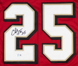 Charlie Garner Signed San Francisco 49ers Jersey (Beckett) 2000 Pro Bowl R.B.