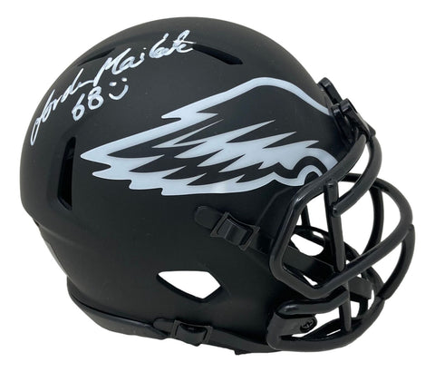 Jordan Mailata Signed Philadelphia Eagles Eclipse Mini Speed Helmet JSA ITP