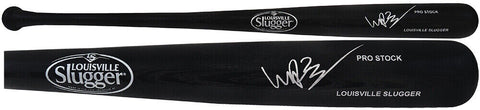 Manny Ramirez Signed Louisville Slugger Pro Stock Black Baseball Bat - (Beckett)