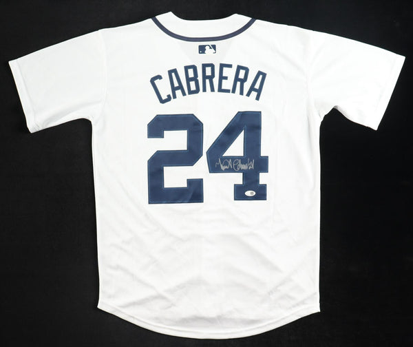 Miguel Cabrera Signed Detroit Tigers Nike Jersey (Beckett) 2012 Triple Crown