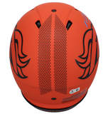 Bo Nix Autographed Denver Broncos RAVE Speed Authentic Helmet with Visor Beckett