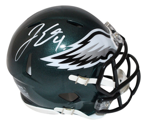 Jake Elliott Autographed/Signed Philadelphia Eagles Mini Helmet PSA 40448