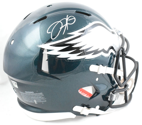 Jalen Hurts Autographed Philadelphia Eagles F/S Speed Authentic Helmet- Fanatics
