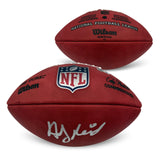 Andy Reid Chiefs Autographed NFL Authentic Duke Game Signed Football Beckett COA