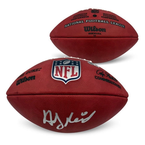 Andy Reid Chiefs Autographed NFL Authentic Duke Game Signed Football Beckett COA