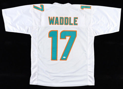 Jaylen Waddle Signed Miami Dolphins White Jersey (JSA COA) Ex-Alabama Receiver