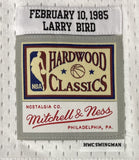 Larry Bird Signed Celtics All Star M&N Hardwood Classics Swingman Jersey PSA ITP
