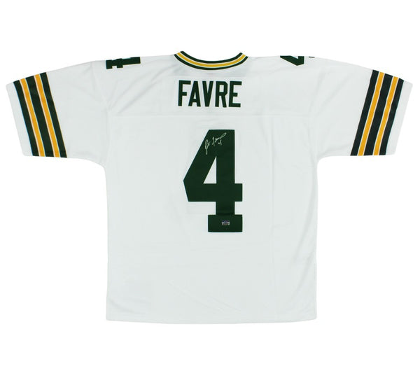 Brett Favre Signed Green Bay Packers Mitchell & Ness Legacy White NFL XL Jersey