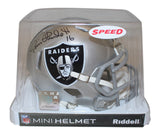 Jim Plunkett Autographed Las Vegas Raiders Speed Mini Helmet BAS 40064