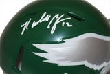 Randall Cunningham Signed Philadelphia Eagles 1974 Speed Mini Helmet BAS 38874