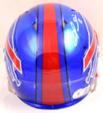 Damar Hamlin Autographed Buffalo Bills Flash Speed Mini Helmet-Beckett W Holo