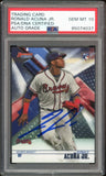 2018 Bowman's Best #51 Ronald Acuna Jr. RC Rookie PSA/DNA Auto GEM MINT 10
