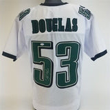 Hugh Douglas Signed Philadelphia Eagles Jersey (PSA COA) 3xPro Bowl Defense End
