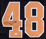 Vonn Bell Signed New Orleans Saints Black Jersey (JSA)Ohio State Buckeyes Safety