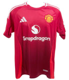 Alejandro Garnacho Signed Manchester United Adidas Soccer Jersey (Beckett)Winger