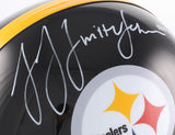 JuJu Smith-Schuster Signed Pittsburgh Steelers Full-Size Helmet (TSE COA)