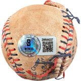 Sandlot Autographed/Signed Babe Ruth Ripped Custom Baseball 6 Sigs Beckett 52769