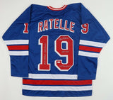 Jean Ratelle Signed New York Rangers Jersey (JSA COA) 3xInscribed See Photos HOF