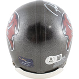 Ronde Barber Signed Tampa Bay Buccaneers VSR4 TB Mini Helmet HOF Beckett 49222