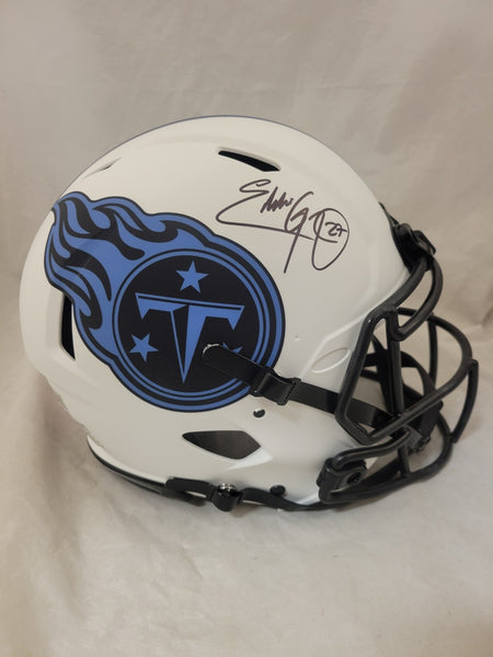 EDDIE GEORGE SIGNED TENN TITANS FS LUNAR ECLIPSE SPEED AUTHENTIC HELMET FANATICS