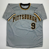 Autographed/Signed Bill Mazeroski Pittsburgh Grey Baseball Jersey JSA COA