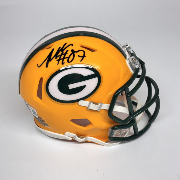 Romeo Doubs Autographed Signed Green Bay Packers Mini Helmet - Beckett