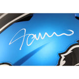 Jameson Williams Autographed Detroit Lions F/S 24 Alt Helmet Beckett 51296