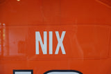 Bo Nix Autographed Denver Broncos Nike Orange Jersey Deluxe Framed Beckett COA