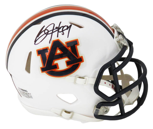 Bo Jackson Signed Auburn Riddell Speed Replica Mini Helmet - SCHWARTZ COA