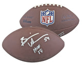 Bears Brian Urlacher "HOF 18" Signed Wilson Replica Duke Nfl Football BAS Wit
