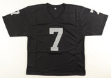 Geno Smith Signed Las Vegas Raiders Jersey (Beckett) 2022 Pro Bowl Quarterback