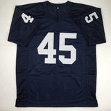 Autographed/Signed RUDY RUETTIGER Notre Dame Irish Blue Jersey JSA COA