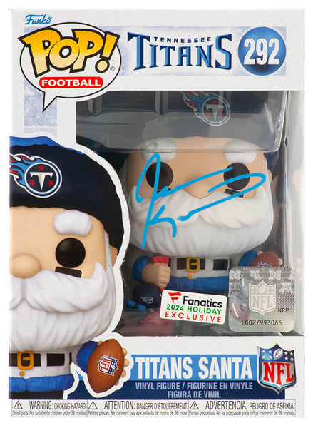 Jevon Kearse Signed Tennessee Titans SANTA Funko Pop Doll #292 -(SCHWARTZ COA)