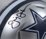 Jimmy Johnson Autographed Dallas Cowboys Speed Mini Helmet - Beckett W Hologram