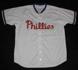 Charlie Manuel Philadelphia Phillies Signed Jersey (JSA COA) 2008 World Champion