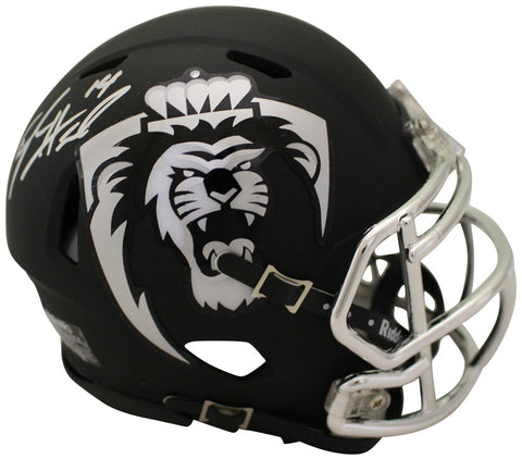 Taylor Heinicke Autographed Old Dominion Monarchs Mini Helmet Beckett 37320