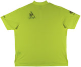 John Daly Signed Match Worn Yellow Adidas Climalite Polo Shirt BAS #BH00367