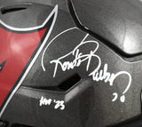 Ronde Barber Autographed Buccaneers F/S SpeedFlex Helmet HOF - Beckett W Holo