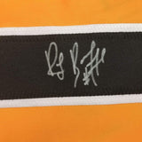 Autographed/Signed Ray Bourque Boston Yellow Hockey Jersey JSA COA