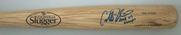 Phillies GEOFF JENKINS Signed Louisville Slugger Blonde Bat AUTO w/ Script - JSA