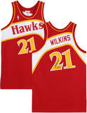 Dominique Wilkins Atlanta Hawks Signed Red 1986 Authentic Jersey & "HOF 15" Insc