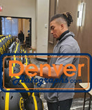 Chase Claypool Autographed Pittsburgh Steelers F/S Eclipse Helmet BAS 29369